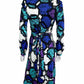 ETCETERA Abstract Print Wrap Dress Size 2