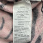 J. Crew Pink 100% Cashmere Zebra Stripe Sweater Size S