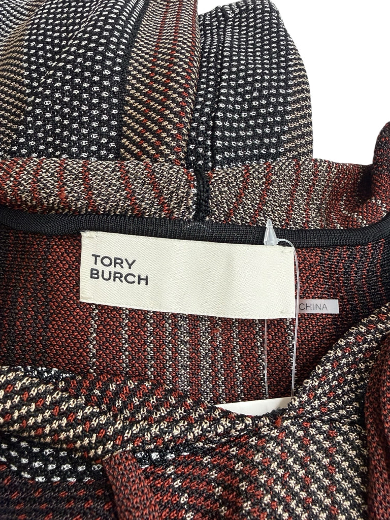 Tory Burch Striped Knit Hoodie Size L