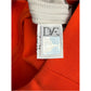 DVF NWT Blood Orange Pele Color-block Sheath Dress Size 2