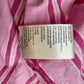 Free People NWT Pink Striped Brunch Babe Top Size S