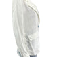 EQUIPMENT White Notched Collar Blazer Size 4