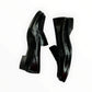 BIRDIES Black Licorice The Starling 20 Leather Loafer Size 8