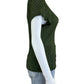 FRAME Dark Green Knit Top Size XL
