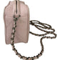 CHANEL Pink Quilted Leather Crossbody