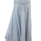Isabel Etoile Marant Gray 100% Linen Skirt Size M