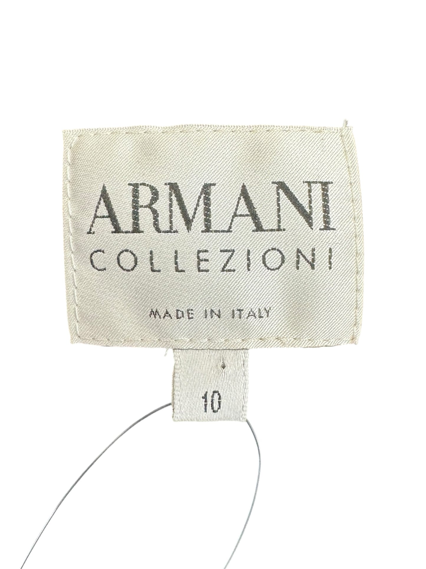 ARMANI COLLEZIONI NWT 100% Virgin Wool Black Blazer Size 10