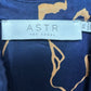 ASTR the Label NWT Blue Satin Brielle Mini Dress Size XS