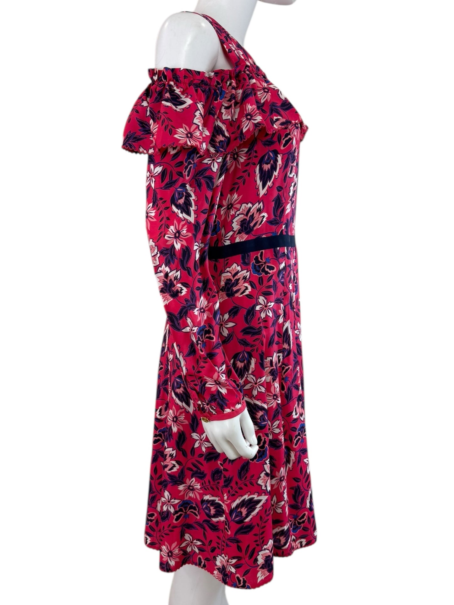 Draper James NWT Francie Floral Off the Shoulder Dress Size 8