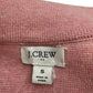 J. Crew Pink 100% Cotton Schoolboy Sweater Blazer Size S