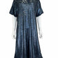 moulinette soeurs NWT Blue Sequined Cocktail Dress Size XL