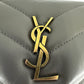 YVES SAINT LAURENT Lou Lou Grey Designer Handbag