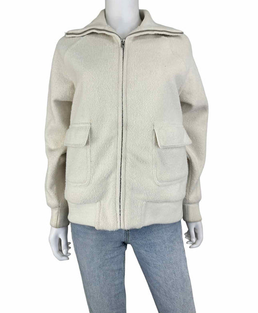 joie Cream Fleece Jacket Size S