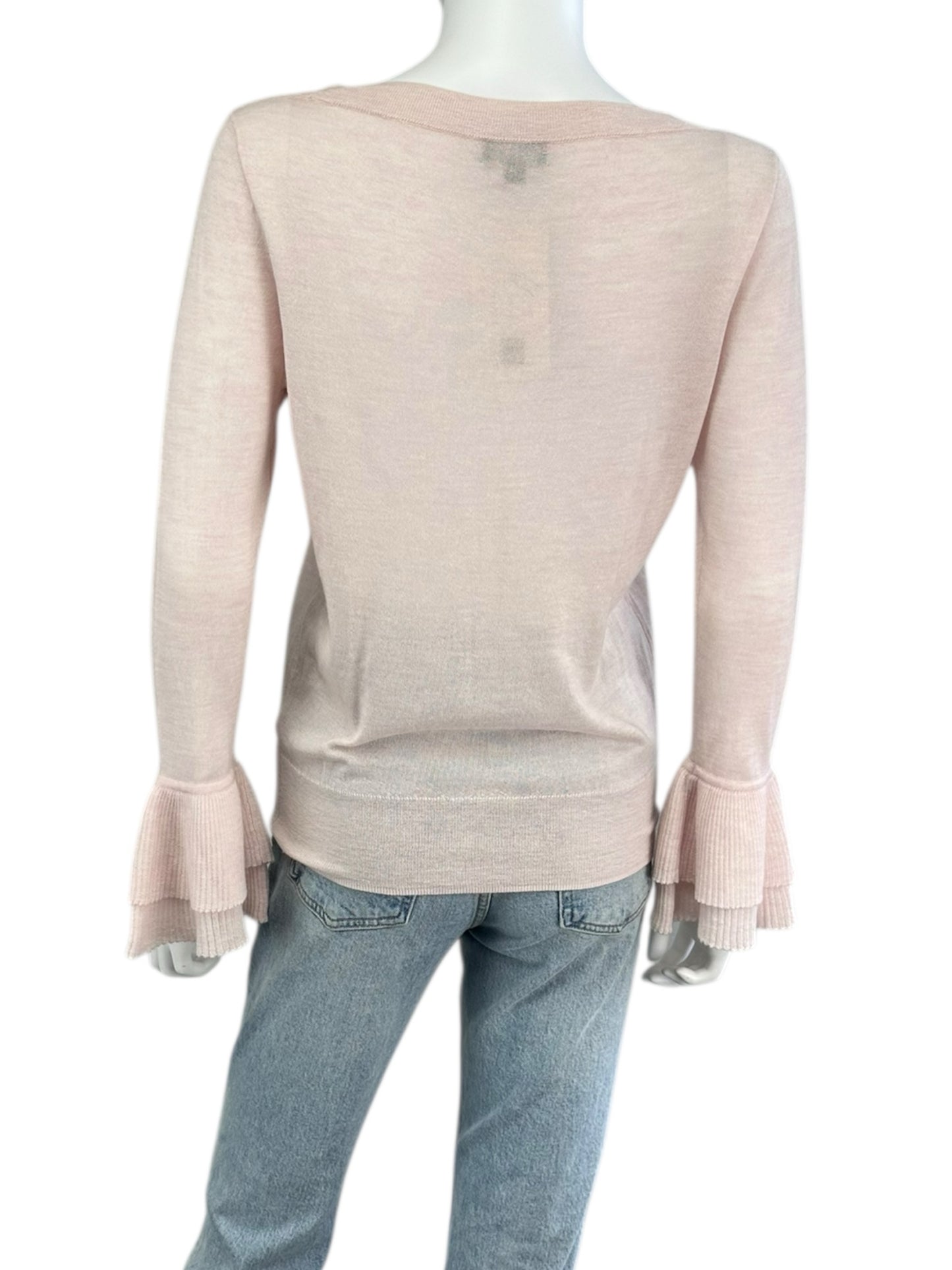 J. Crew Pink 100% Cashmere Sweater Size S