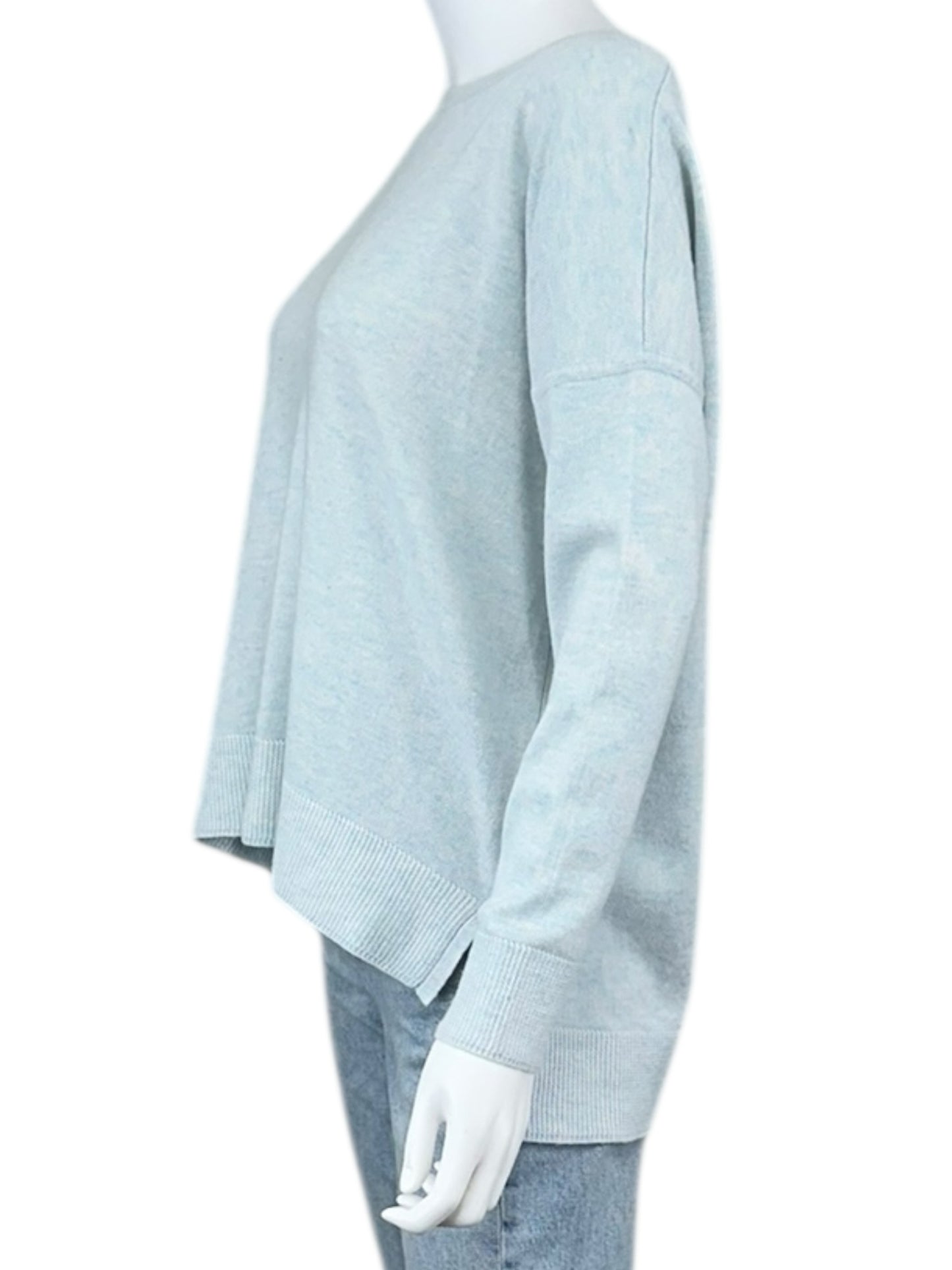 PURE Collection Blue Wool Sweater Size 6