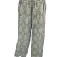 The J. Peterman Company Green Silk Pants Size S