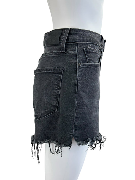 PAIGE Grey Denim Shorts Size 28