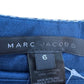 MARC JACOBS Blue 100% Virgin Wool Mini Skirt Size 6