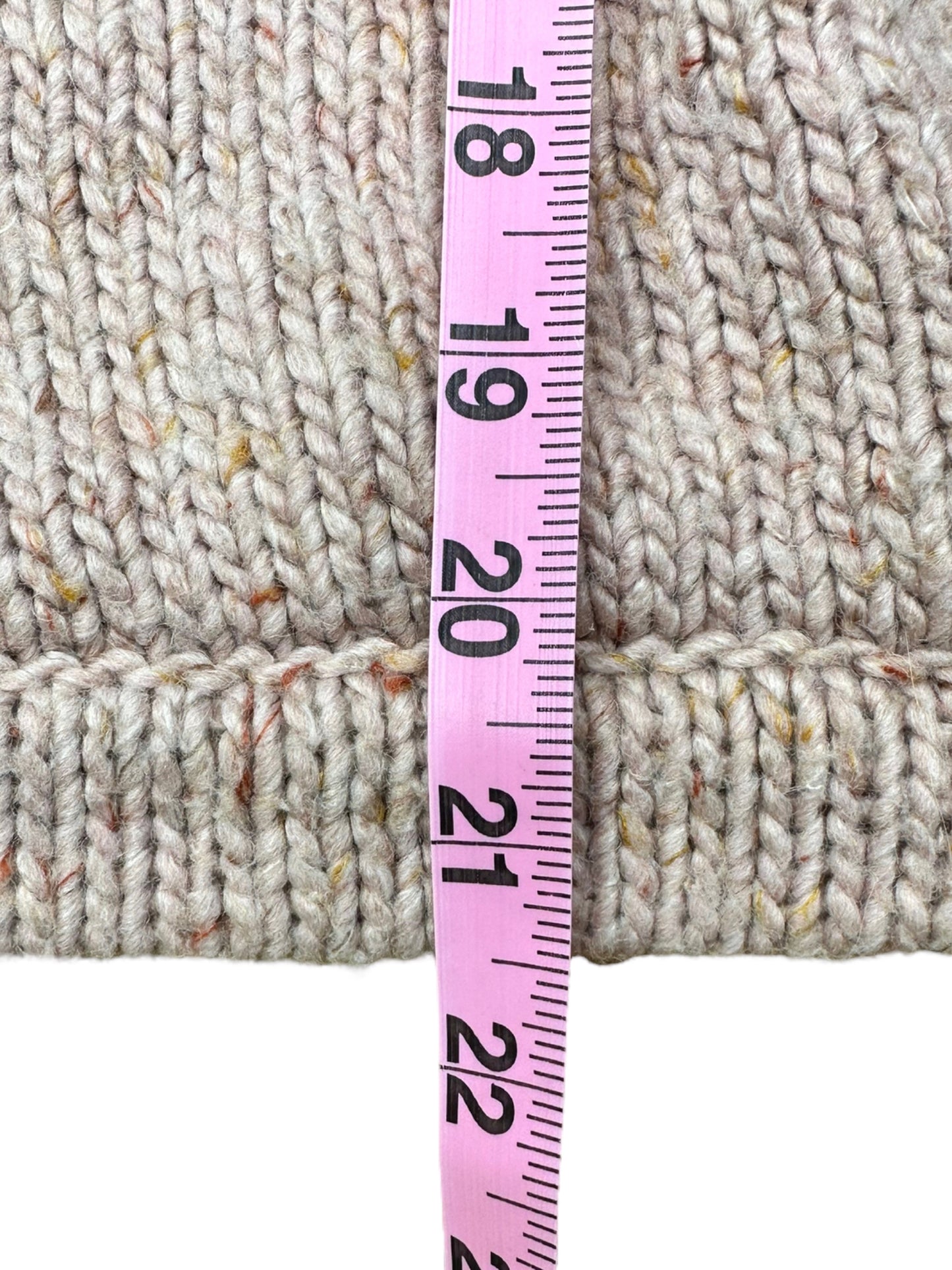 Madewell Wool Blend Pink Wrap Sweater Size M