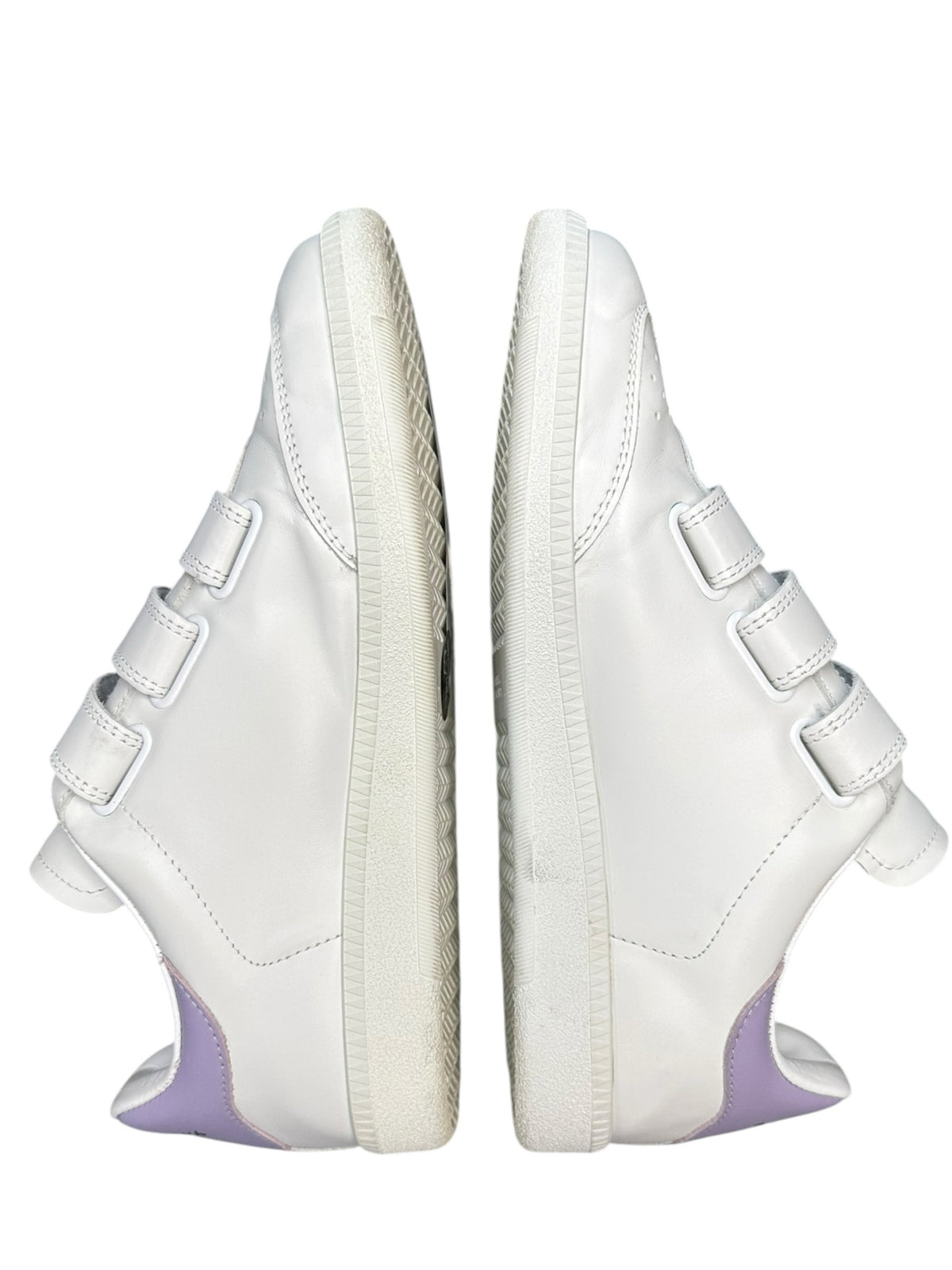 Isabel Marant Beth White/Lilac Low-Top Sneakers Size 37