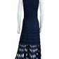 SIMKHAI Navy Zyla Maxi Sweater Dress Size S