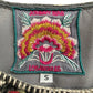 Johnny Was Gray Velvet Floral Embroidered Blouse Size S