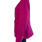 Talbots Fuchsia Linen Blend Double Breasted Blazer Size 6