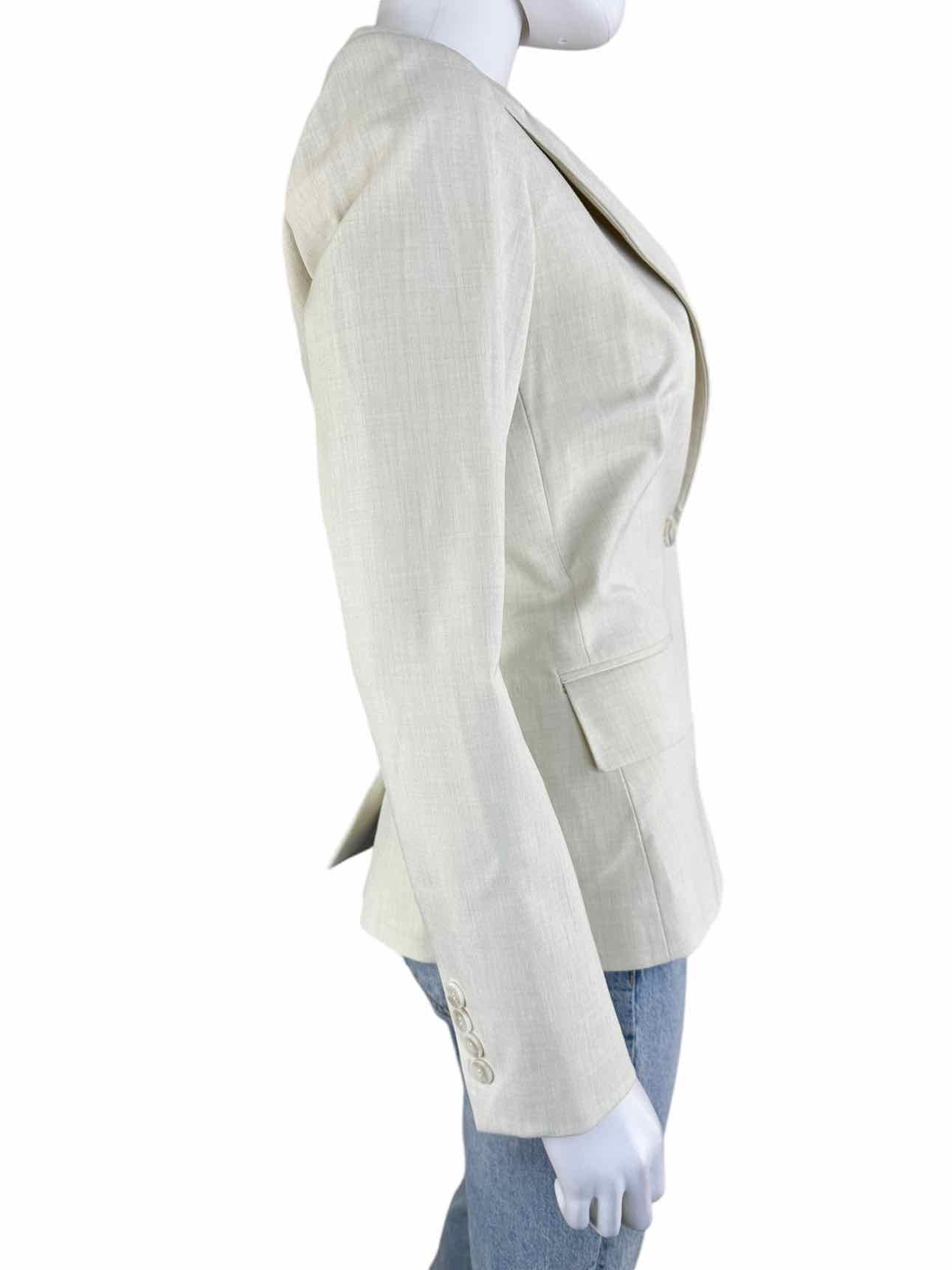 ANTONIO MELANI Cream Blazer Size 2