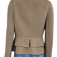ESCADA Tan 100% Virgin Wool Blazer Size 40