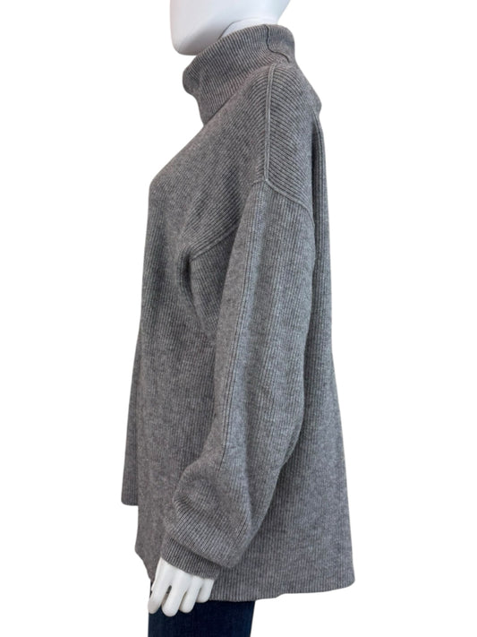 Free People Gray Turtleneck Sweater Size XS