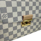 Louis Vuitton Damier Azur Croisette Handbag