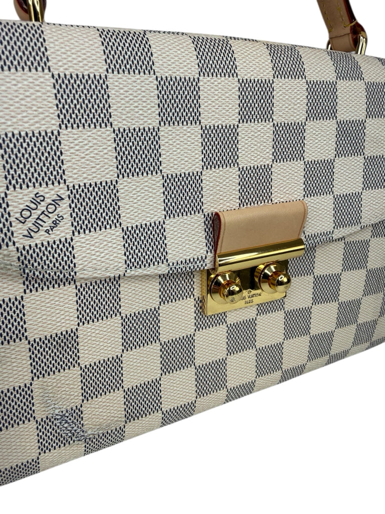 Louis Vuitton Damier Azur Croisette Handbag