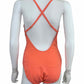 BLEU by Rod Beattie NWT Coral One Piece Halter Swimsuit Size 8