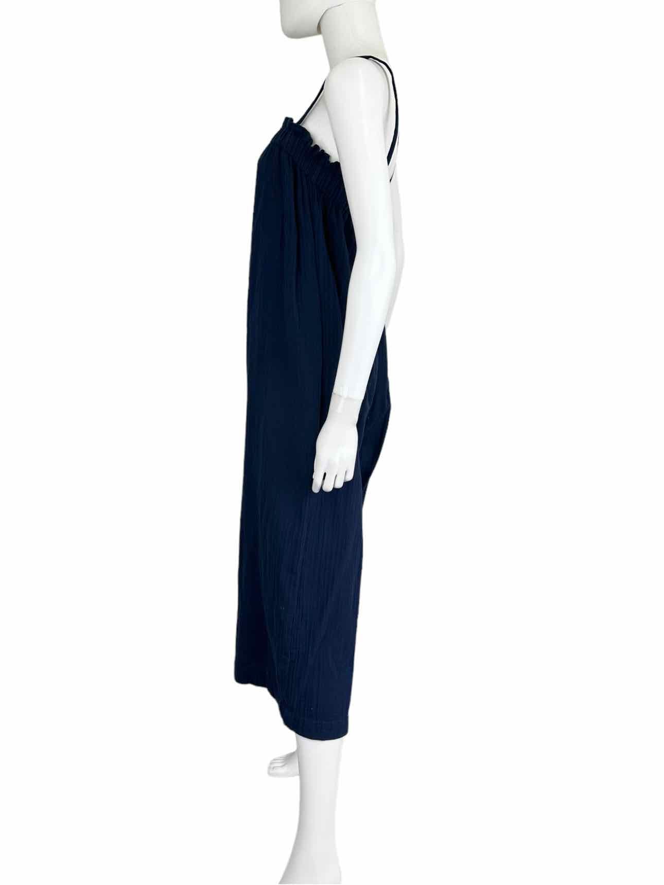 SUNDRY Navy Blue Gauze Jumpsuit Size 0