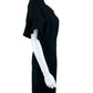 trina TRINA TURK Black Off Shoulder Cocktail Dress Size 16