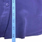 EQUIPMENT Purple 100% Silk Button-down Size S