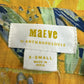 maeve Yellow Button Down Blouse Size XS