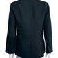 MaxMara Black 100% Linen Blazer Size S
