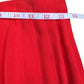 ESCADA Red Pleated Skirt Size 38