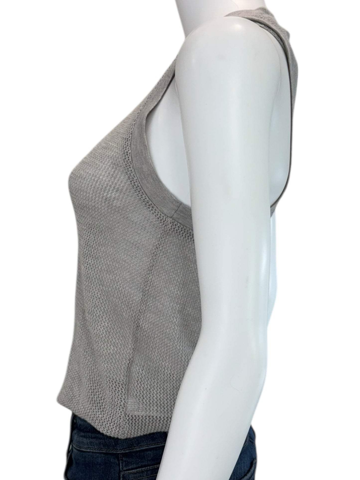 Jumper1234 Gray Knit Tank Top Size S