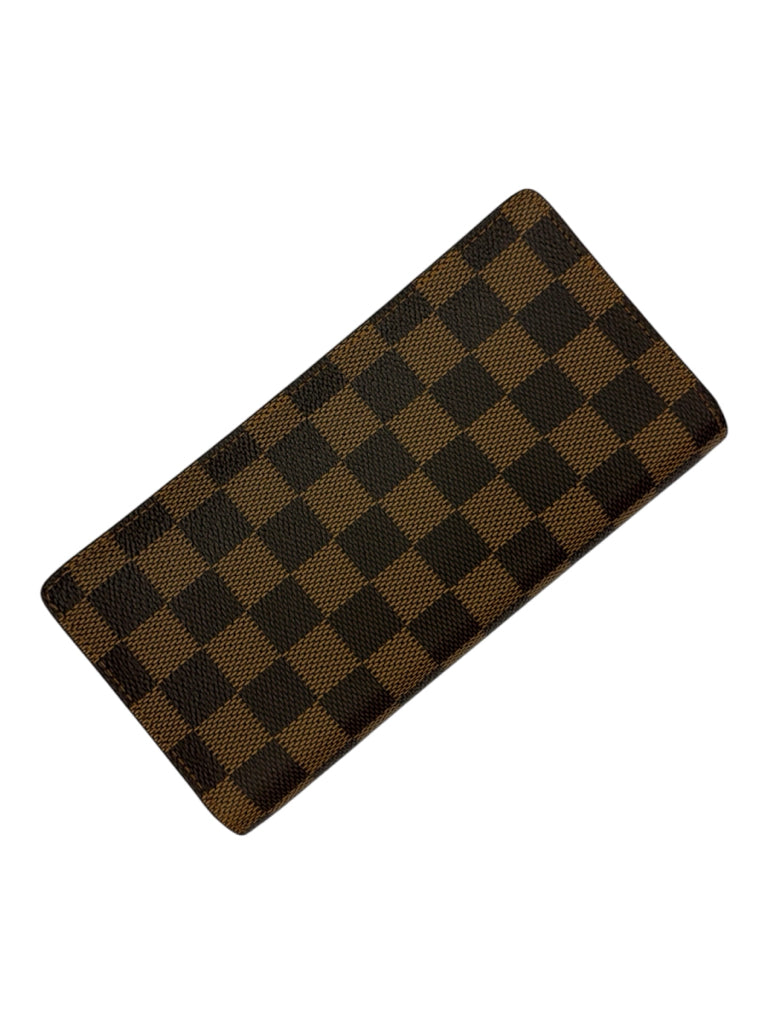 Louis Vuitton Brown Damier Ebene Brazza Wallet