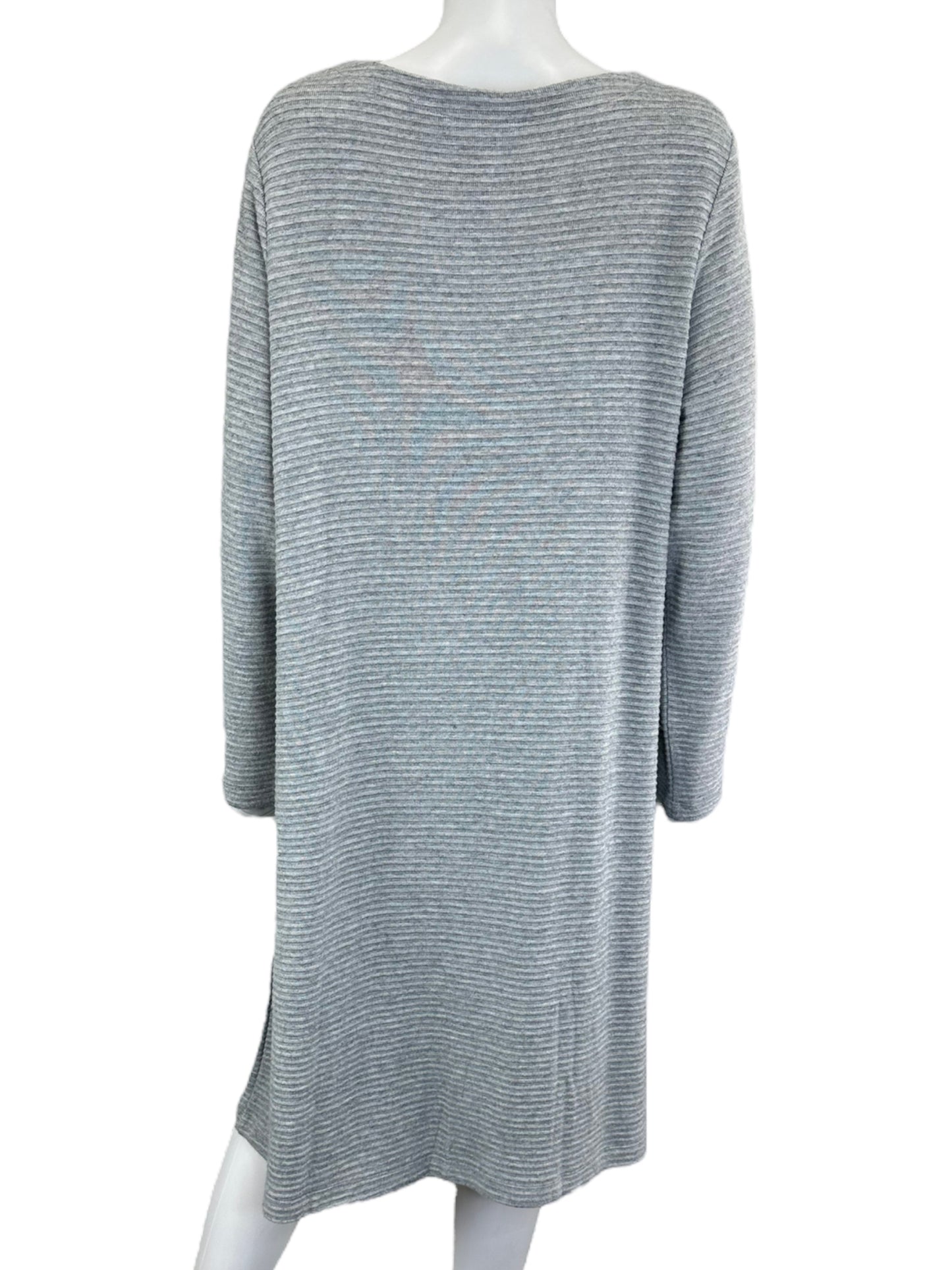 J. Jill NWT Gray Sweater Midi Dress Size XL