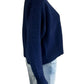 lululemon NWT Navy Texture Play Crew Sweater Size XS