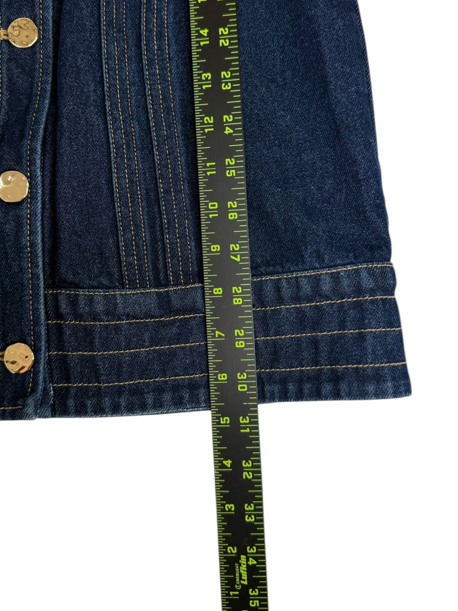 Acler Blue Denim 'Valleybrook Mini Dress' Size 4 alineconsignment Acler Blue Denim 'Valleybrook Mini Dress' Size 4 alineconsignment