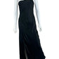 Bl^nk NWT Black Satan Slip Dress Size 6