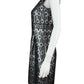 Tory Burch Silver Ryanne Cocktail Dress Size 2