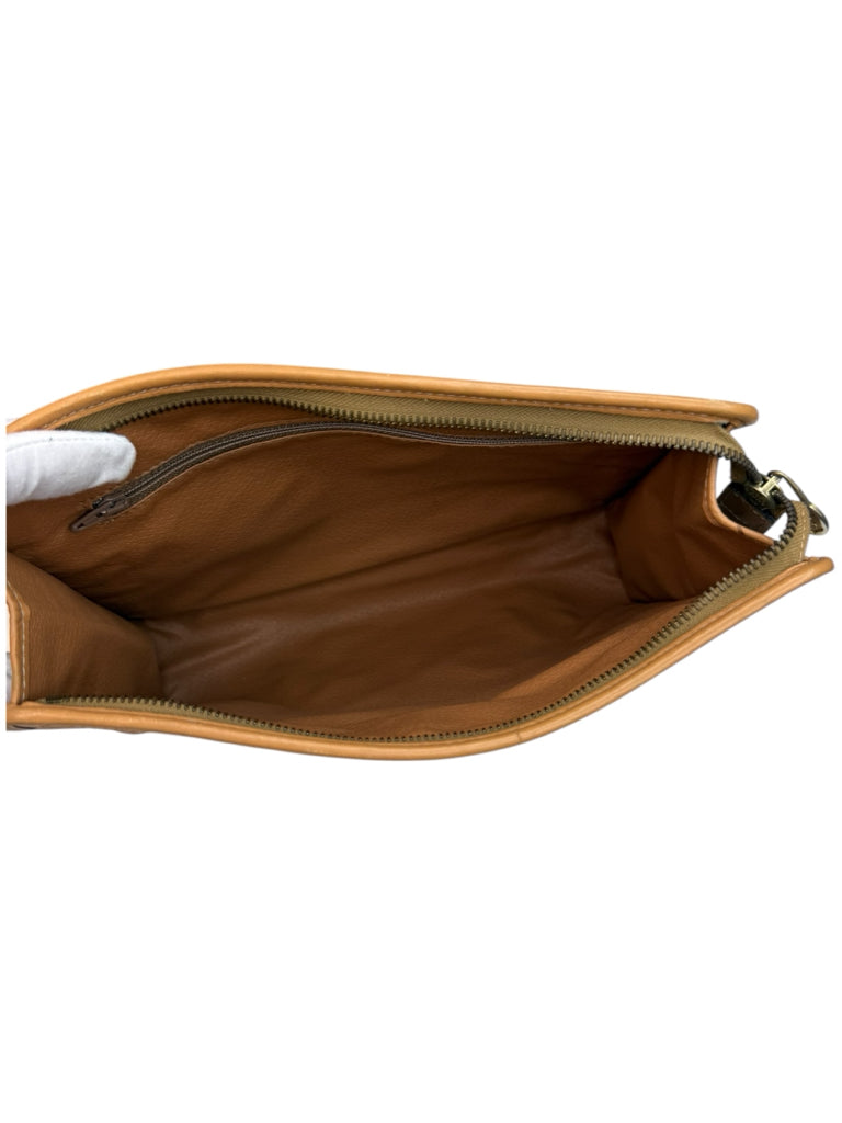 CELINE Vintage Beige Macadam Clutch