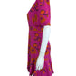 RHODE NWT Hot Pink Paisley Mini Workwear Dress Size 4