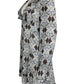 Free People Brown Paisley Mini Dress Size M