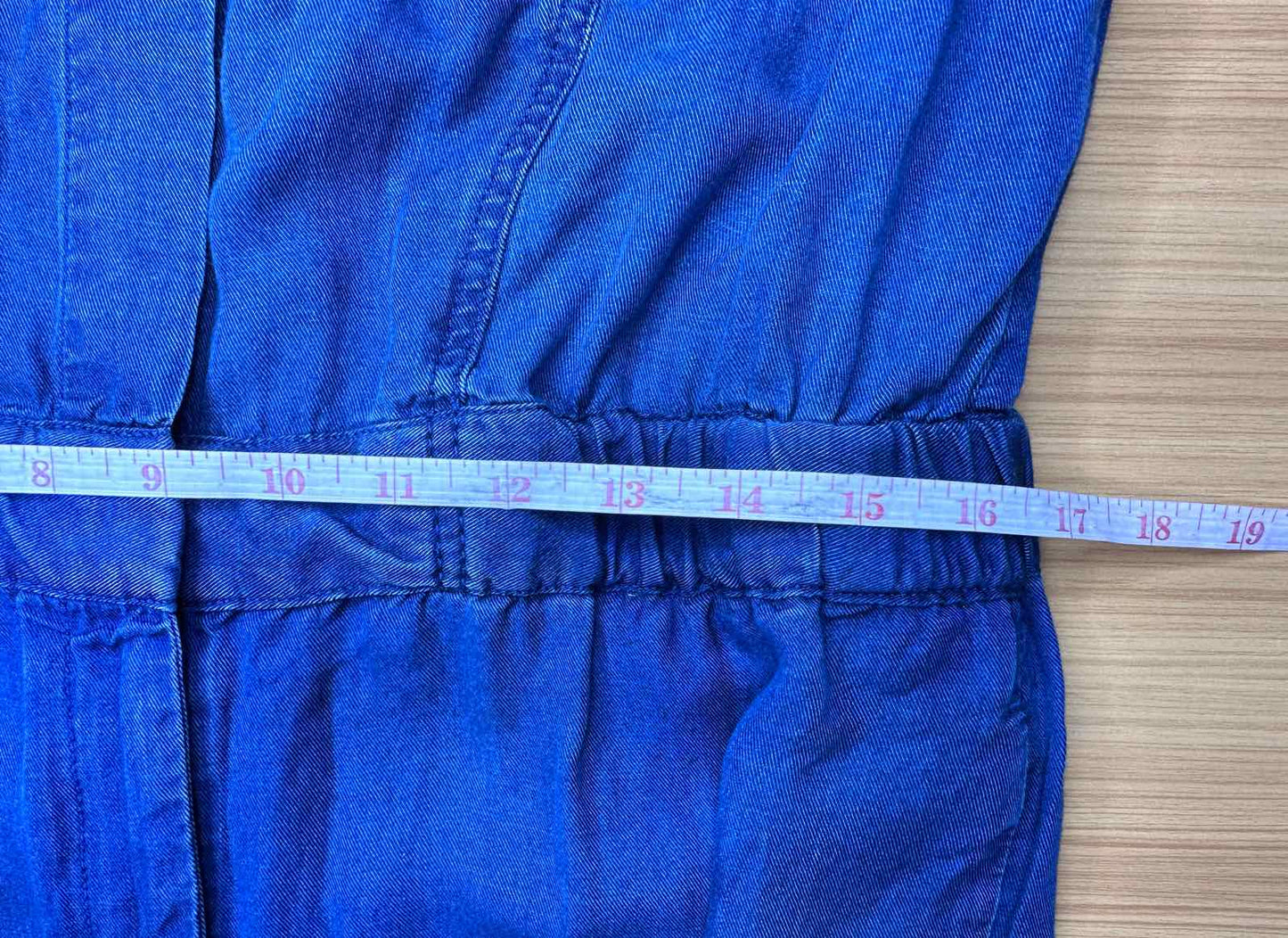 BANANA REPUBLIC Blue Denim Jumpsuit Size 8